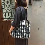 イタリア製ボア・ジャガードグレートートバッグ