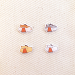 あんぐりハムスター🌿ピアス/イヤリング
