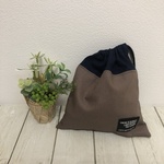 シンプルでちょい大人おしゃれなアースカラーコップ袋