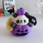 ハロウィンパンダ【パープル】