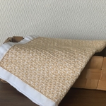 刺し子ふきん＊一目麻の葉