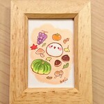 【ミニミニ原画】へちょん君と秋の彩り
