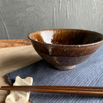 新米茶碗　塗り分け　茶