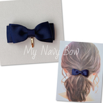 ❤️×40超  全6色🎀小ぶりなトリプルリボンのポニーフック ♡おかげさまでリピーター様多数♡