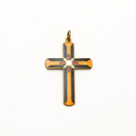 フランス ヴィンテージ クロス no.3 （ エナメル ヴィンテージクロス フランスクロス ）