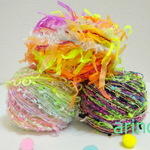265★引き揃え糸お得セット☆20g×3個★手染め糸★引き揃え★オリジナル★ラッピング糸☆ぽんぽん☆ネオンカラー