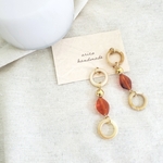 【SALE】アンティークビーズピアス