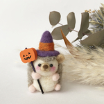ハロウィン ちびはりちゃん 羊毛フェルト