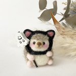 ハロウィン ちびはりちゃん 羊毛フェルト