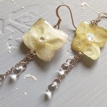 A様オーダー品　紫陽花ピアス