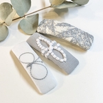 ミナペルホネンஐ 刺繍のパッチンピン 3点セット ⑅◡̈*キッズ&ベビー✦ฺプレゼントにも