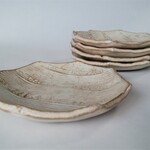 落ち着いた白色の八角小皿【特別セット】