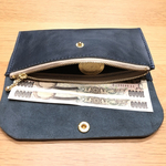 本革シンプル長財布
