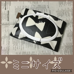 ミニウェットティッシュポーチ＊リボン&ネコ✳︎汗拭きシートやメイク落とし