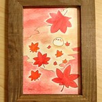 【原画】へちょん君の紅葉狩り