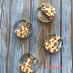 10/1発売開始🆕【ビーズ】square crush leopard beads #CR