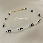 韓国アクセサリー　ビーズアクセサリー　ネックレス