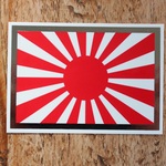 JAPAN　STICKER　【S】　SUNRISE FLAG　旭日旗