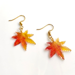 🍁紅葉のピアスorイヤリング🍁