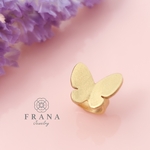 耳にとまる蝶のイヤーカフ＊フィットタイプ(金具２種類ご用意しています)＊ちょうちょ バタフライ＊ギフトやプレゼントにも好評