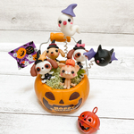 オーダー作品 ☆　ハロウィン　かぼちゃ　ポット