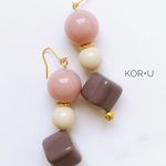 ドイツ製アクリルのピアス