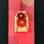 （赤菊紋）元巫女が作るお守り袋