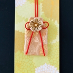 元巫女が作るお守り袋（金円）