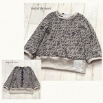 ［b様専用］音符 🎶 がいっぱい バッグポイントカットソー 長袖
