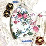 立体マスク(メンズ/レディース大きめ)薔薇③