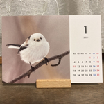 【卓上】2021 かわいい野鳥カレンダー