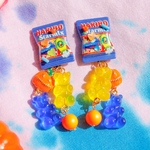 ハロウィンお菓子クマグミブルー