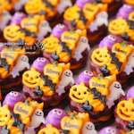 77 ハロウィンクッキーのストラップ（ココア）