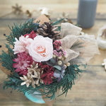 受注制作 Petit bouquet de Noël ＜Rouge>＊ リースブーケ  