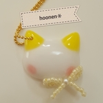 りぼんねこ(イエロー&ミルク)