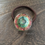 選べる 梅の花冠のガラスボタンのアクセサリー