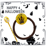 ハロウィンのヘアゴムとヘアピンのセット