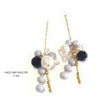 4pcs★charm・noble monotone grape（ミックスチャーム）