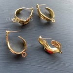 2ペア☆ゴールドシンプルピアス☆No.118