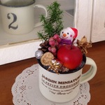 mini buriki cup♡snowman