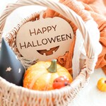 New！！ハロウィン 木製［送料込］レターバナー No.02［Halloween プレート］ハロウィンアイテム　ハロウィン プレート Happy Halloween トリックオアトリート