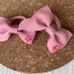 ヘアゴム リボン ピンク 2点セット キッズ