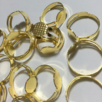 金色指輪パーツ１０個