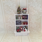 ミニチュア🎁クリスマスアイテムのキャビネット
