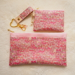 ◇◆Special Set◆◇★LIBERTY　Jenny's Ribbons/ ジェニーズリボンズ　35P　ポーチ・キーチャーム3点セット　【マスクポーチ　miniポーチ　本革キーチャーム】