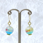 飴玉 ひとつぶ ピアス 《 blue 》