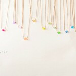 5 [14kgf]　選べるカルセドニー　肌にやさしい絹糸のネックレス