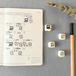 【特集掲載】「リモート〇〇用」スケジュール消しゴムはんこセット