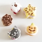 ハロウィントゥンカロン・Ｂセット(ミニチュアスイーツ)