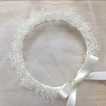 専用ページ　花かんむり☆ホワイト かすみ草